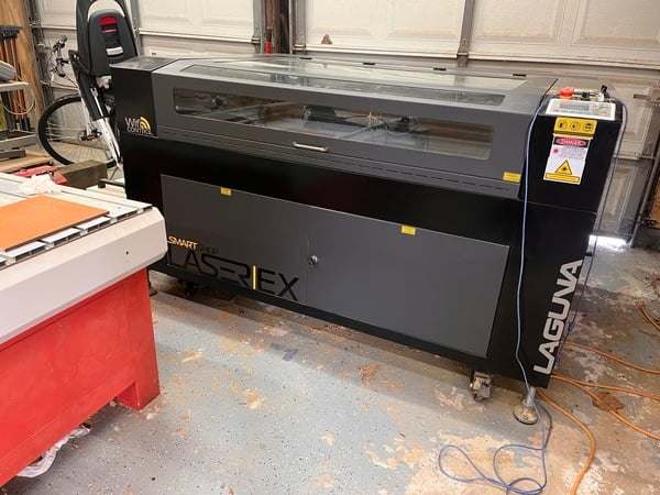 Laguna #MX, Laser Engraver, 24" x 36" Table, 100 Watt, 2021