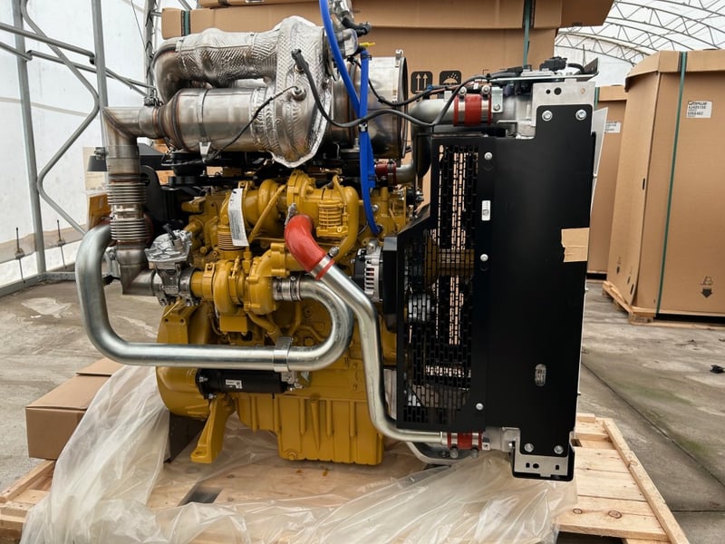 174 HP Caterpillar #C4.4, Tier 4 Final, 2200 RPM