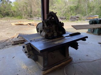 Mattison #207, Straight Line Rip Saw