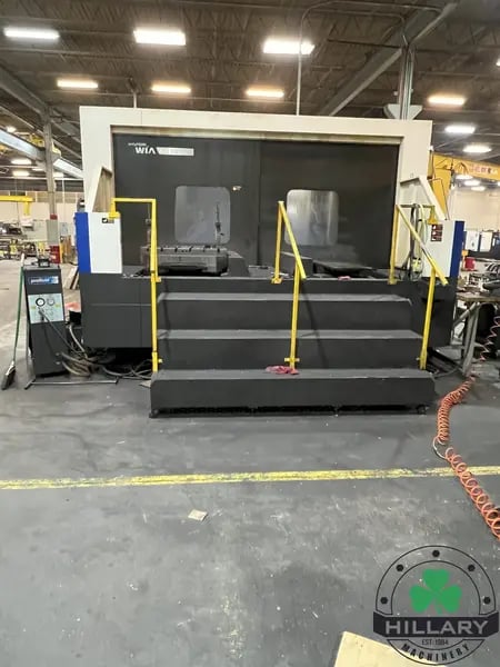 Hyundai Wia #KH1000, CNC horizontal machining center, 82.6" X, 53.1" Y, 55.1" Z, 8000 RPM, 35