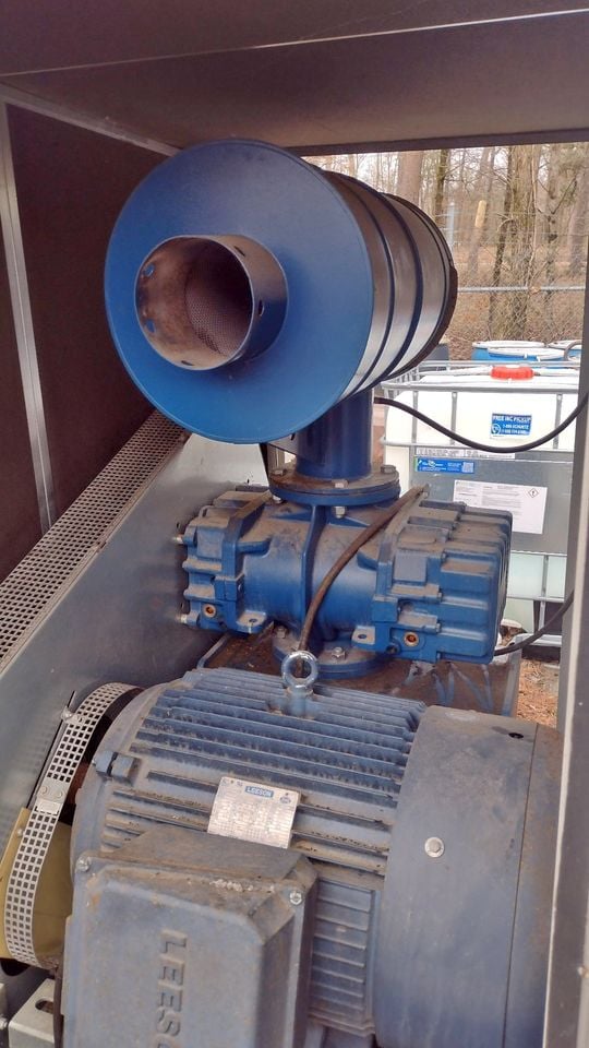 1400 CFM, Aerzen # GM 35 S-00, Rotary Lobe Blower, 460 V., 1785 RPM, 100 HP