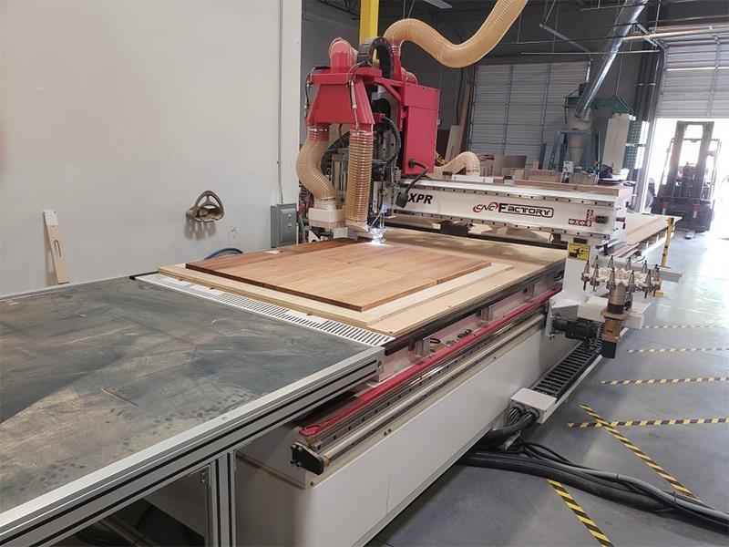 CNC Factory #Python XPR, CNC Flat Table Machine, 5' x 10' Table, Syntec 4E 21 Control, 2018