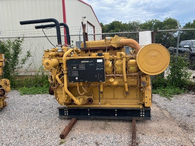 1458 HP Caterpillar #D3512C, Diesel Engine w/ Pump Drive, 1200 RPM, 18860 Hours, 2012