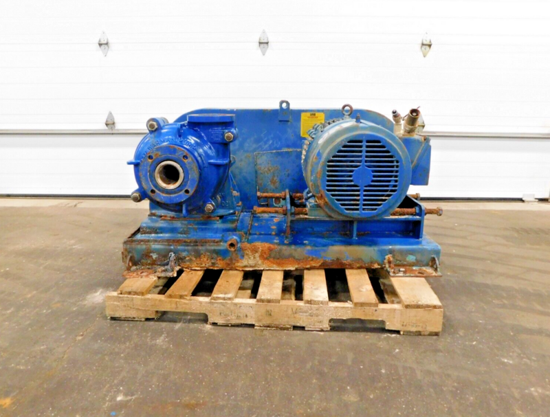 Warman #3/2AH, slurry pump, 30 HP, 1775 RPM, 460 V., 3 phase, 60 Hz