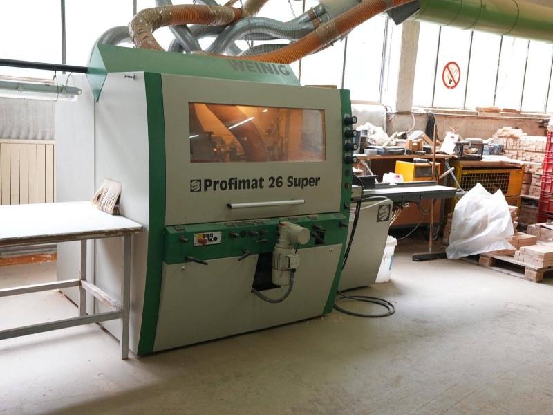 Weinig #Profimat-26S, Super Moulder, 9-1/16" x 4-3/4" Capacity, 5.5 HP, 400 V., 2001