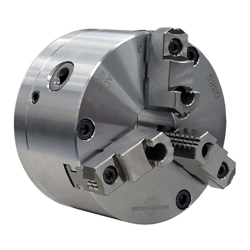 Precision, 6" 3-Jaw Adjustable Chuck