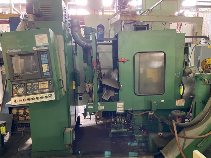 Fellows #FS-180, Fanuc 15M, 7" pitch diameter, Hydro-Stroke 6.3 Diametral Pitch, 1993, #12118