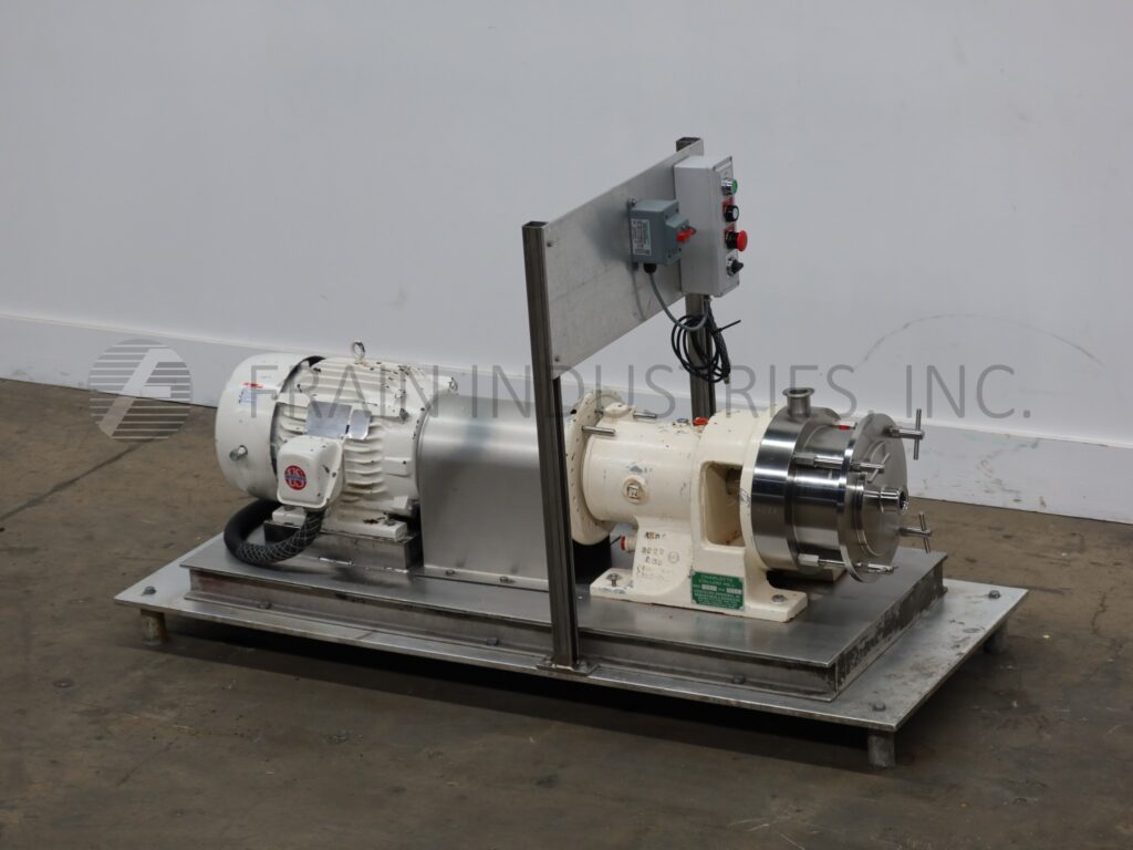 Charlotte #SD20, Colloid Mill, 1200 GPH, 2-1/2" OD, 20 HP