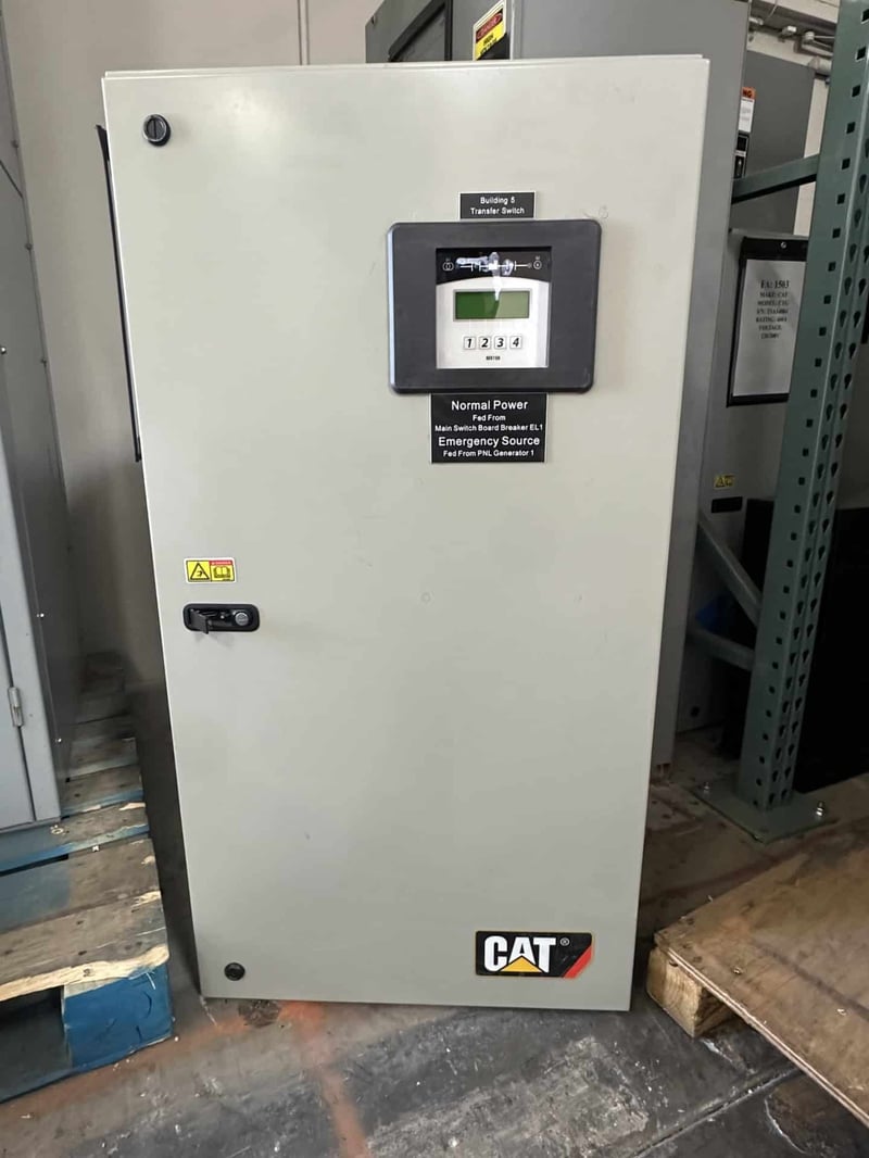 400 Amp. Caterpillar #CTG, automatic transfer switch, 480 Volts, 2011