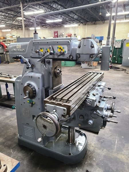 Cincinnati #2ML, horizontal/vertical milling machine, 9