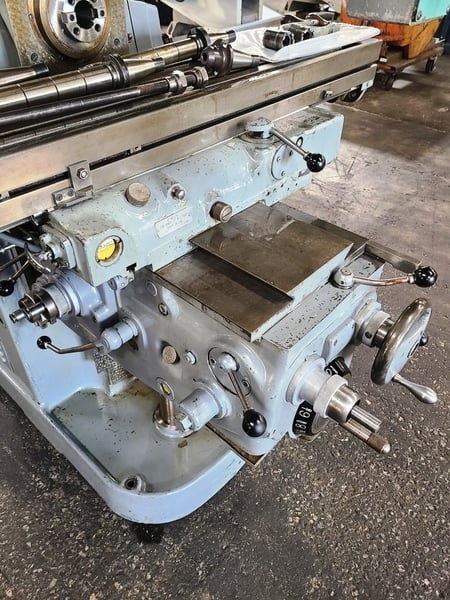 Cincinnati #2ML, horizontal/vertical milling machine, 9