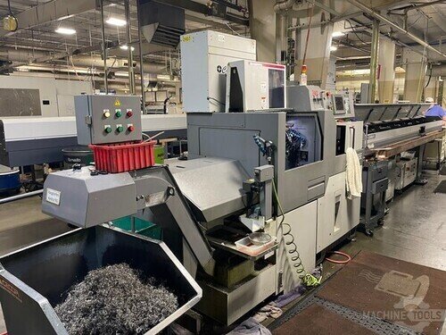 Citizen #K16E-VII, Swiss type automatic screw machine, Fanuc