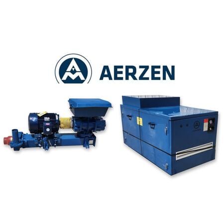 690 scfm, 2.8 psi, Aerzen #GM-25S, positive displacement blower, 20 HP ...