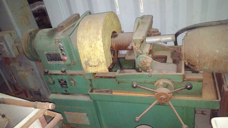 6" Oster #716, Pipe & Bolt Threader, 5 HP, 1170 RPM, 575 V, S/N YE-185