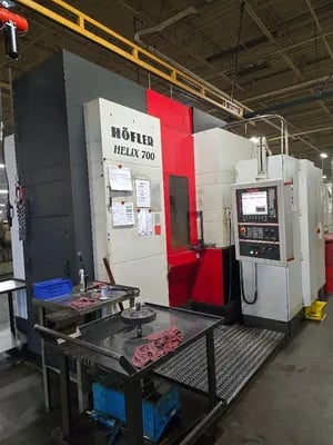 Hofler #Helix-700, CNC form gear grinder, Siemens 840C, 27