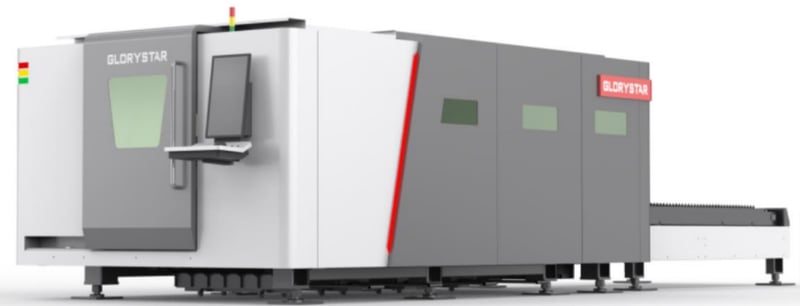 Glorystar #GS-3015CE PRO, Fiber laser cutting system, 6000 watt, 5' x 10', Cypcut 4000E Control, new