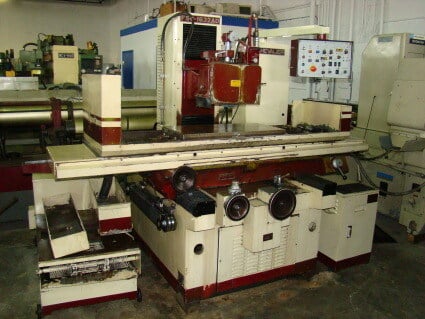 16" x 32" Chevalier #FSG-1632AD, automatic surface grinder, Kanetsu Electro - magnetic chuck & Control, 1988