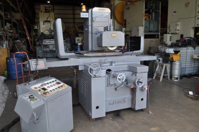 16" x 32" Mitsui #MSG-48S, Hydraulic Surface Grinder, Newell digital read out, Walker magnetic chuck, 1984
