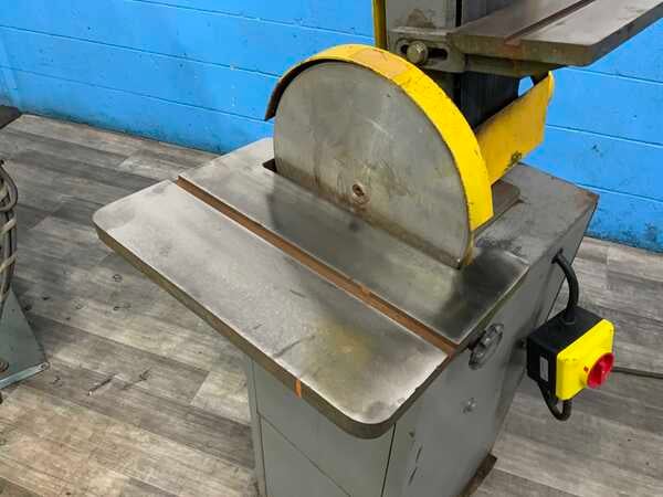 6" x 48" Kalamazoo #612V, belt/disc combinaiton sander, 12" disc, 1 HP, drum style dust collector