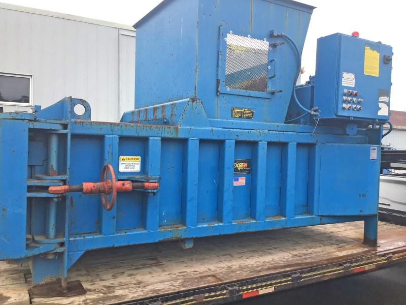 Marathon #Gemini-Xtreme, closed-door horizontal baler, 30" x 48" x 60" bale, 35" x 60" charge box, 6" dual