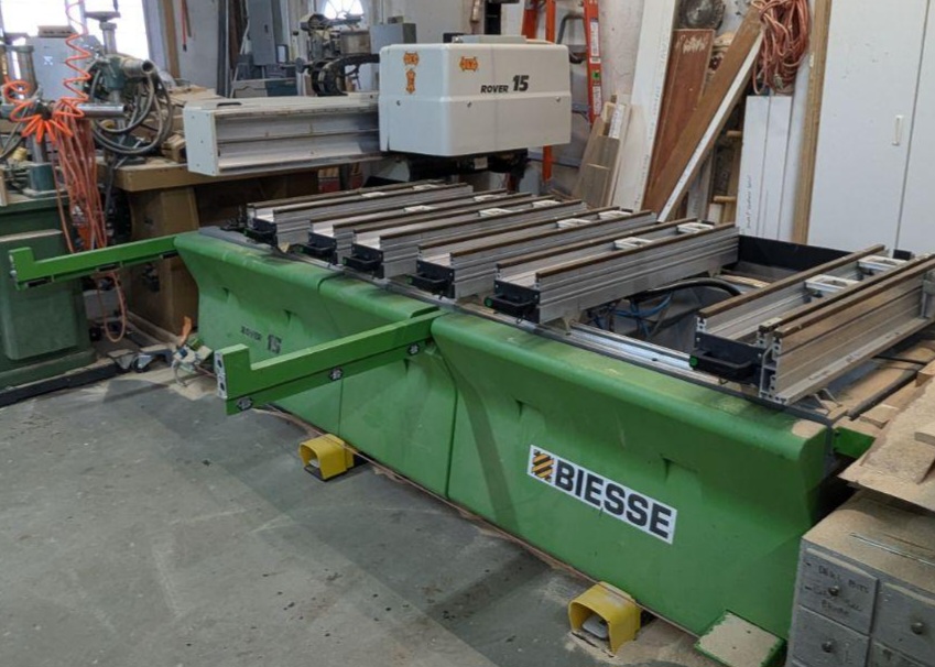 Biesse #Rover-15, CNC Router, pod & rail, great condition, 1999