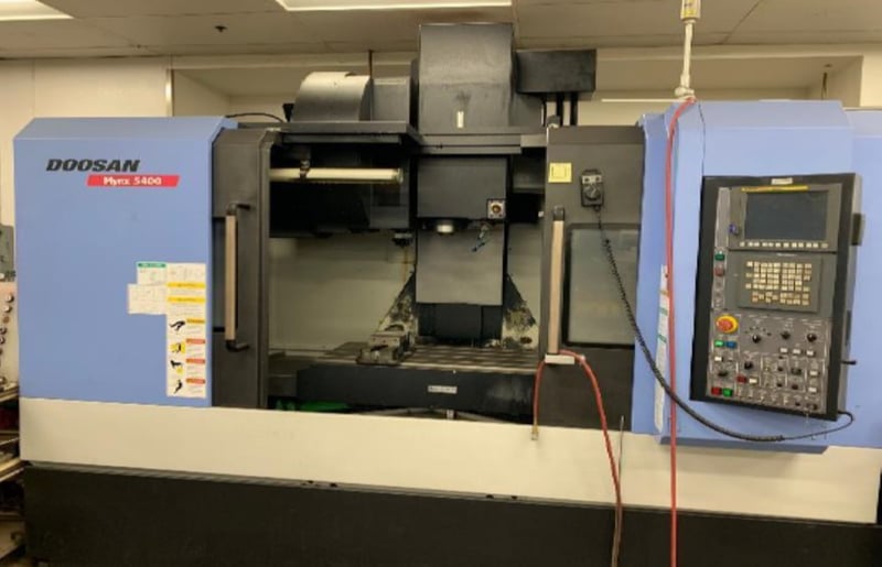 Daewoo Doosan #Mynx-5400/40, CNC vertical machining center, 30