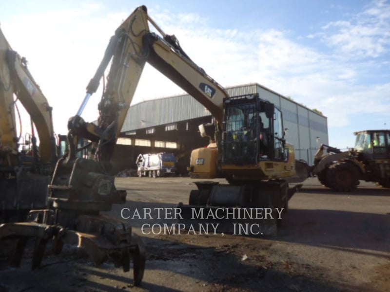 Caterpillar M318F, Wheel Excavator, 13042 hours, S/N: F8B00752, 2016