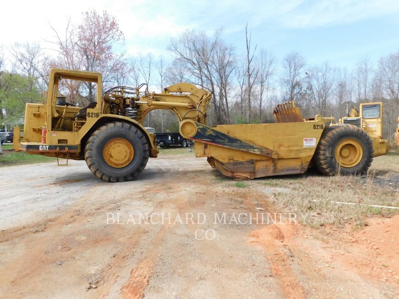 Caterpillar 621B, Wheel Tractor Scraper, 14483 hours, S/N: 45P03963, 1986