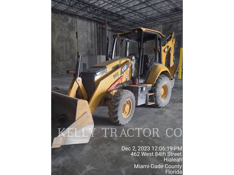 Cat 420 F 2, Backhoe Loader, 2236 hours, S/N: HWC02058, 2017