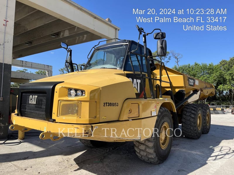 Caterpillar 725 C 2, Articulated Truck, 4756 hours, S/N: 2T301053, 2020