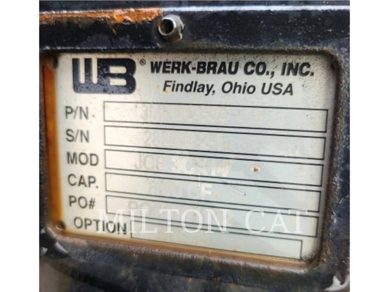 Werk-Brau 36" TILT, Bucket, S/N: 282659-2-1, 2018