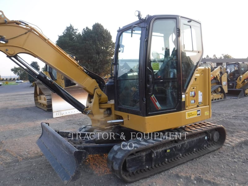 Caterpillar 306, Crawler Excavator, 44 hours, S/N: 6G609222, 2023