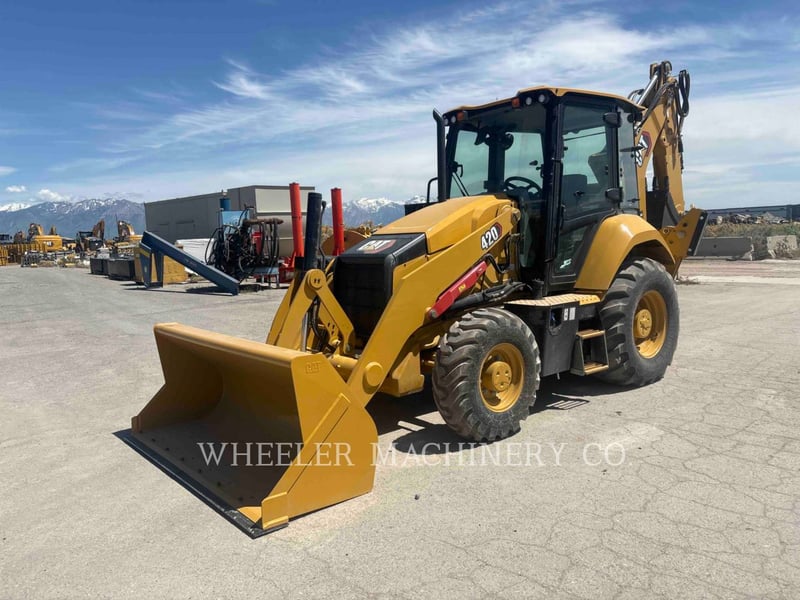 Cat 420 TH, Backhoe Loader, 119 hours, S/N: H8T05357, 2024