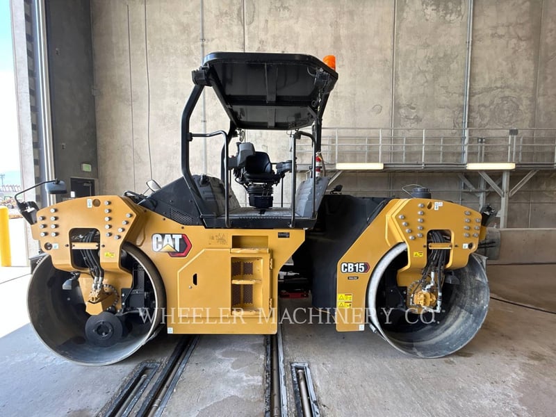 Cat CB15 Crocker-Wheeler VV, Twin Drum Roller, 285 hours, S/N: M9401087, 2023