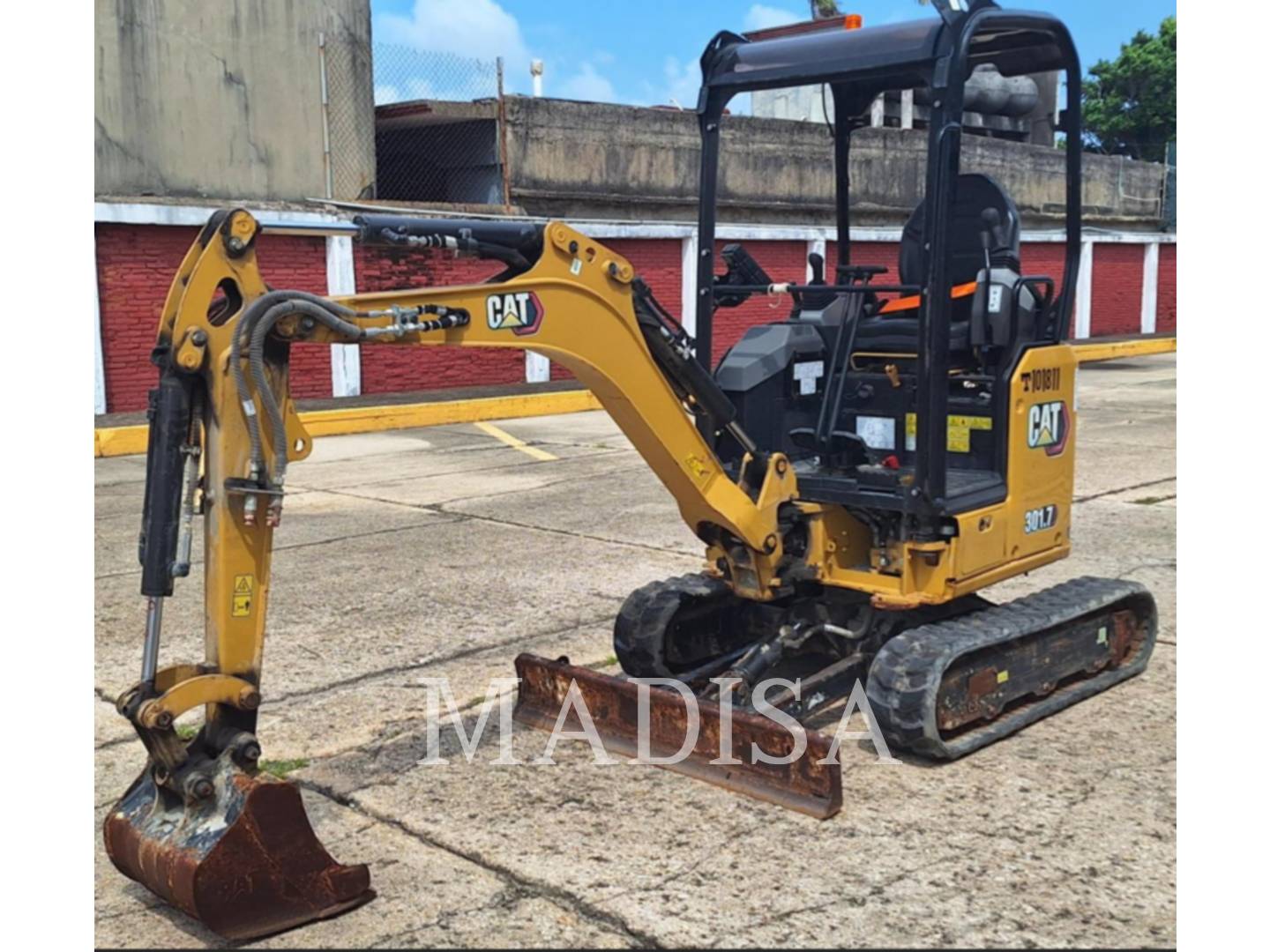 Caterpillar 301.7D, Crawler Excavator, 1432 hours, S/N: JH706073, 2021