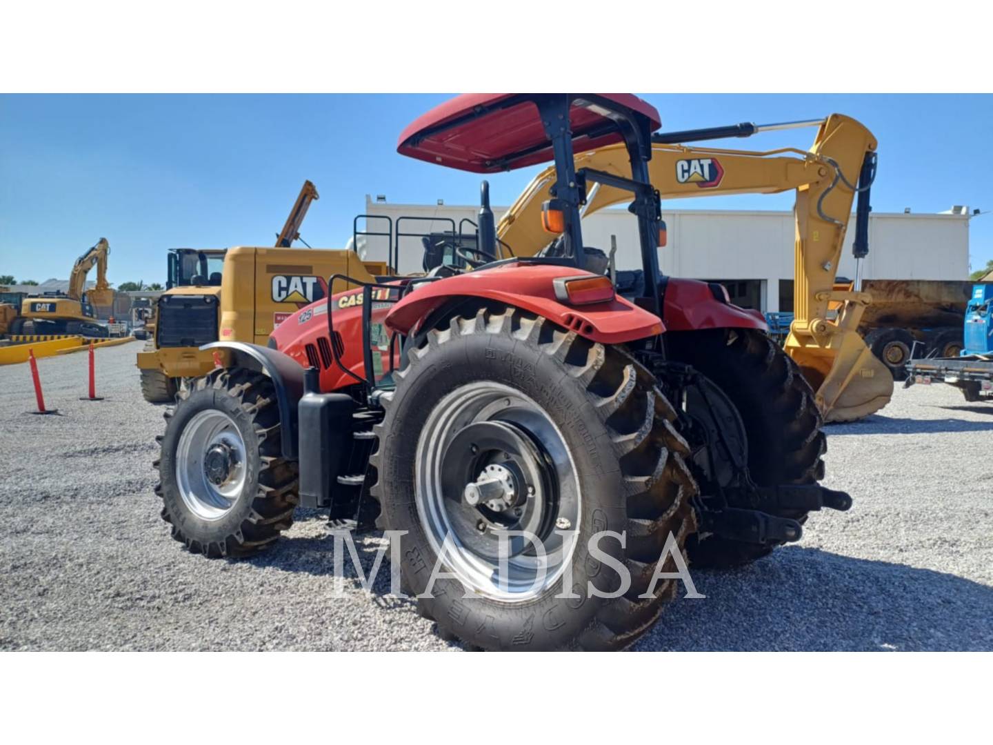Case MAXXUM 125, Tractor, 6194 hours, S/N: ZABE09115, 2010