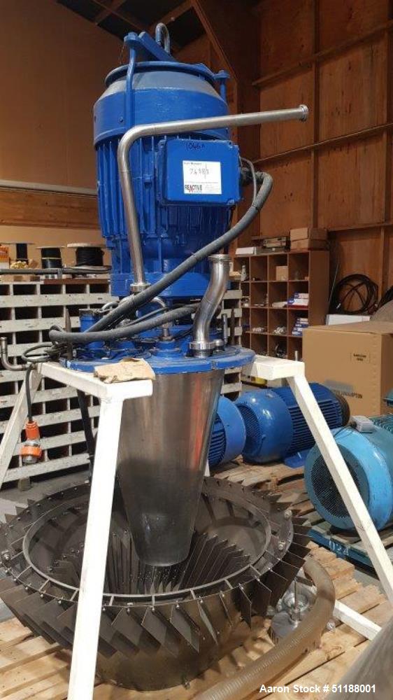 GEA Niro, Spray Dryer Atomizer, Stainless Steel, 1.2 meter x 1.2 meter x 2 meter high