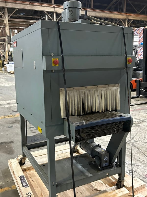 Shanklin #T-7XL, shrink tunnel with stainle, automatic temperature Control