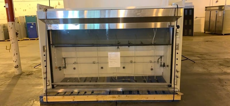 Jamestown Isolator II, Ducted Chemical Fume Hood, 8' width