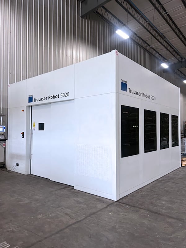 Trumpf, TruLaser Robot 5020, robot welder, 2014