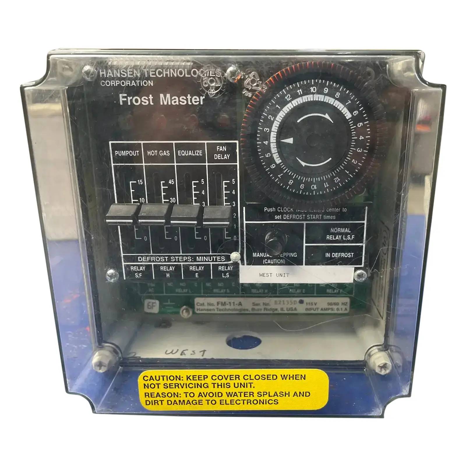 Hansen Technologies #FM-11-A, Frost Master defrost Control