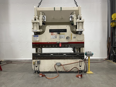 175 Ton, Cincinnati #175AFIIx6, hydraulic press brake, 8' overall, 78-3/4" between housing, 10" stroke, 25 HP