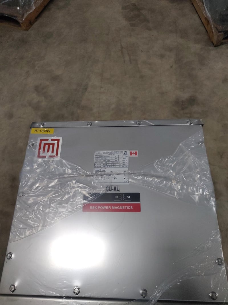 30 KVA 360 Delta Primary, 208Y/120 Secondary, Encapsulated, 3 phase, Dry Type Transformer, Ready To Ship, new