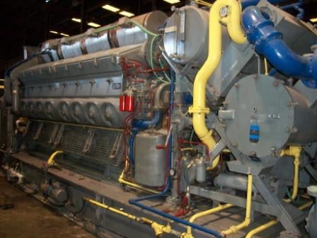 2100 KW Electromotive #16-645-E4 & E9, 4160 Volts