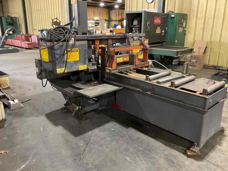 14" x 20" Hemsaw #Twister, horizontal bandsaw, 18" wheel diameter, S/N 772301