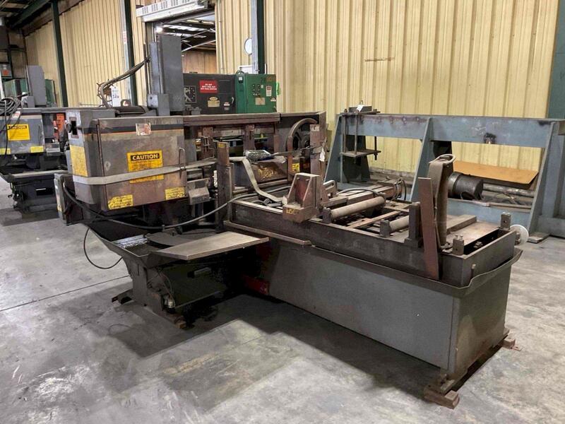 14" x 20" Hemsaw #Twister, horizontal bandsaw, 18" wheel diameter, S/N 717300