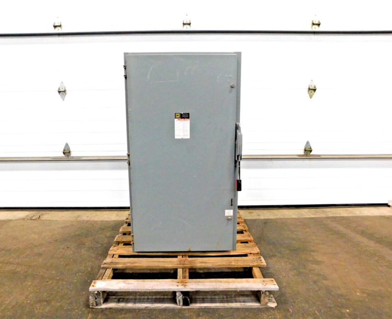 400 Amp. Square D #h365N, heavy duty safety switch, E04, 3 phase, 50/60 Hz