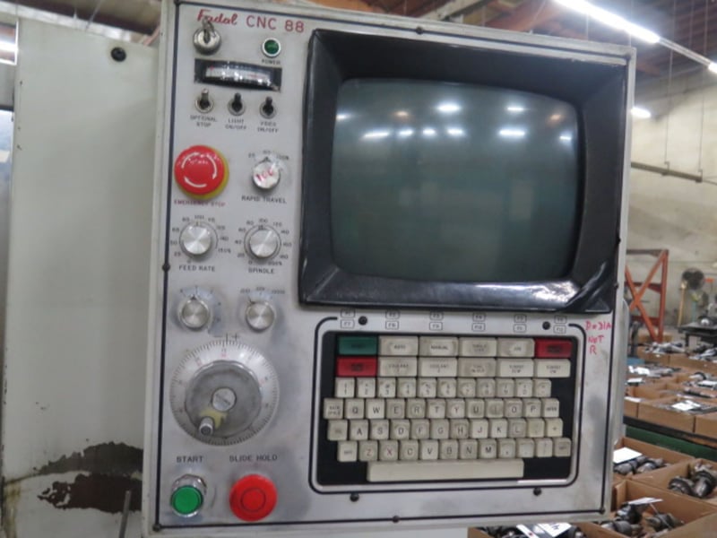 Fadal #VMC4020HT, CNC vertical machining center, 21 automatic tool