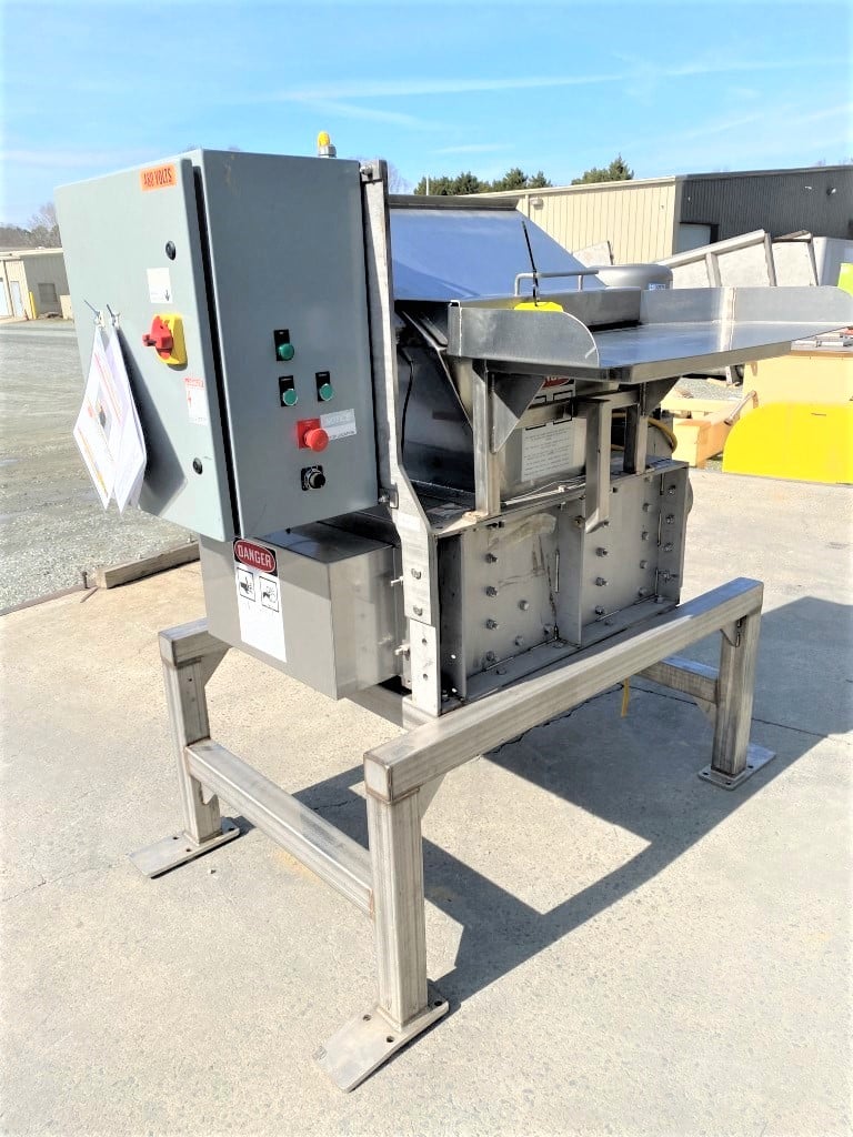 24" x 12" Atlantic Coast Crushers #2412, Smasher Crusher, Stainless Steel, 24" x 12" throat opening, 10 HP