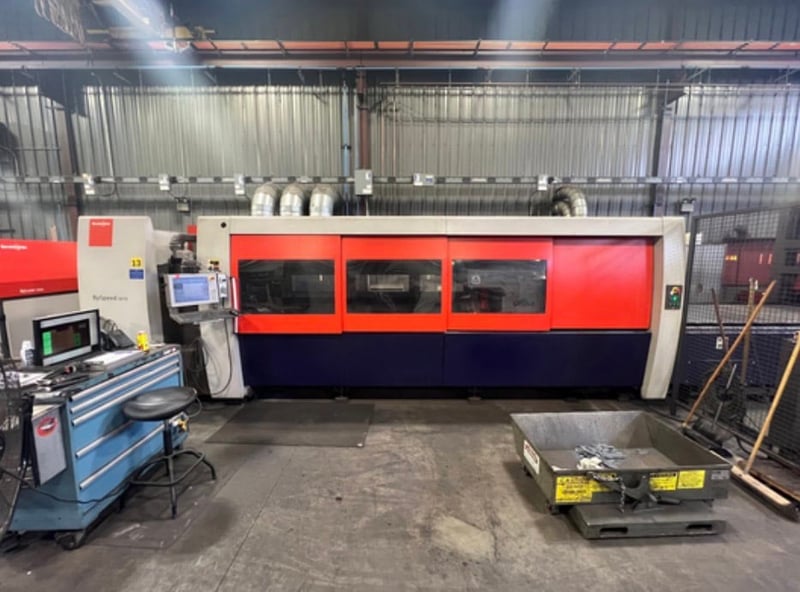 Bystronic #BySpeed-3015, CO2 Laser, 4400 watt, 5' x10' tbl, dust collector, 2010